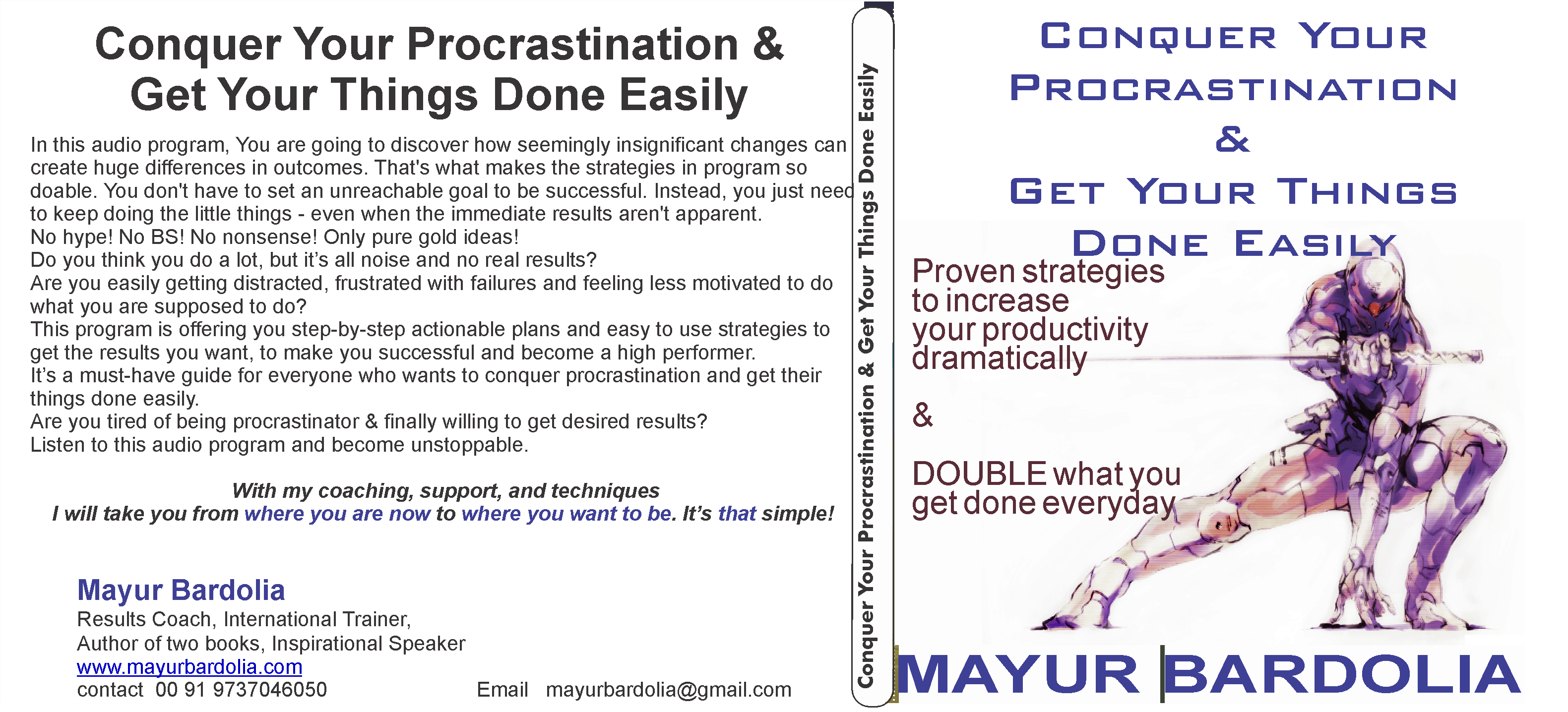Conquer Your procrastination & Get your things done easily-300
